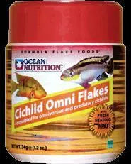 OCEAN NUTRICION CICHLID OMNI FLAKE 71GR