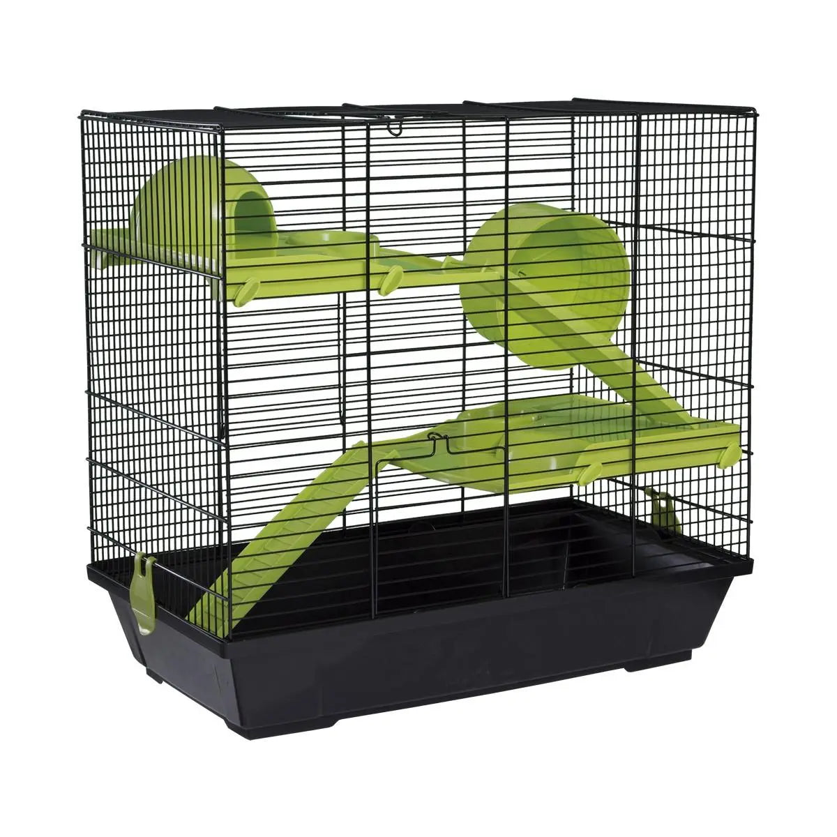 JAULA HAMSTER 949 NEGRA (50,5x28x47 cm)