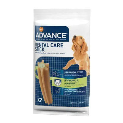 ADVANCE SNACK DENTAL CARE STICK MEDIUM 180GRS