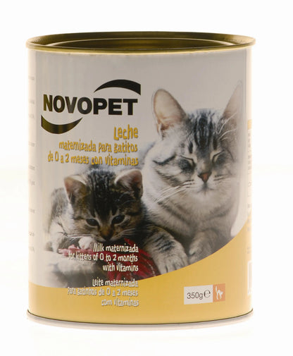 LECHE GATOS MATERNIZADA 350 GRS. NOVOPET