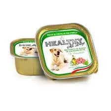 HEALTHY DOG ACEITE OLIVA CONEJO Y GUISANTES 150GR