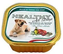 HEALTHY DOG ACEITE OLIVA ATUN Y ARROZ 150GR