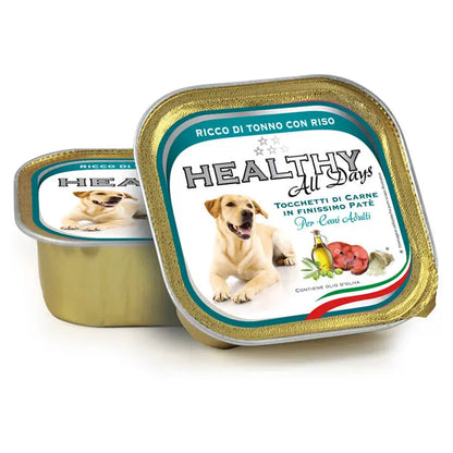 HEALTHY DOG ACEITE OLIVA ATUN Y ARROZ 150GR