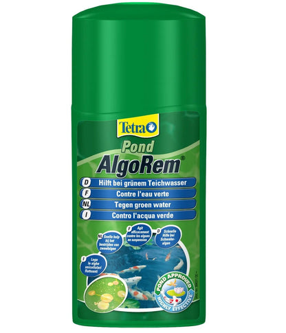 TETRA POND ALGOREM 250ML ELIMINA AGUA VERDE DEL ESTANQUE