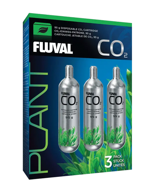 Fluval CO2 Cartucho Desechable 95g 3Pc