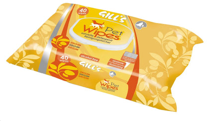 GILL'S TOALLITAS HIGIENIZANTES XL HIDRATANTES CON ACEITE DE ARGAN 40UDES.