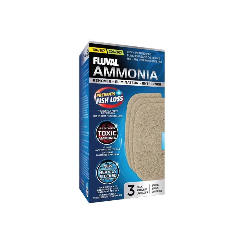 Fluval 307/407 Almohadilla Elimina Amonia,6pc