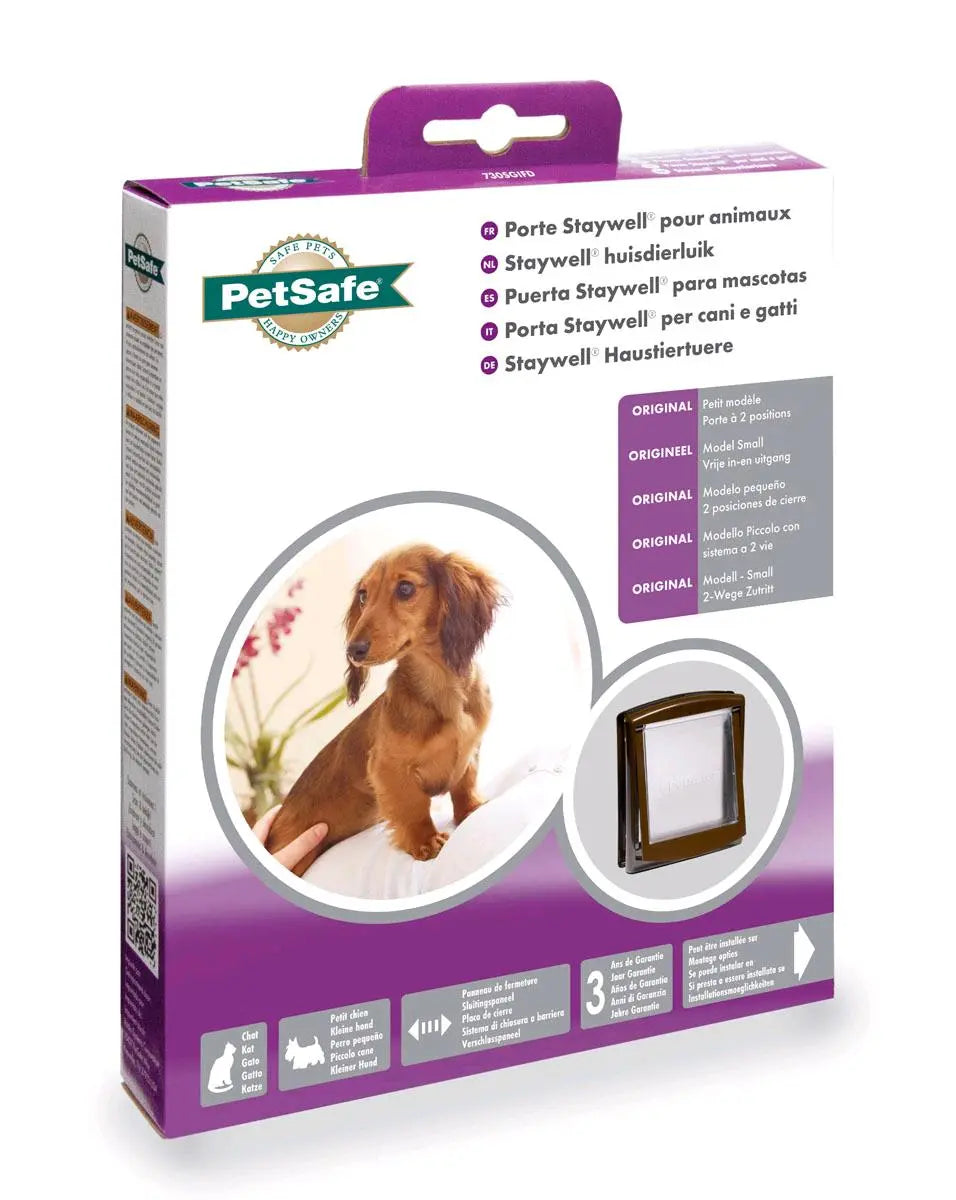 Petsafe Puerta Pequeña Marron Mod.730