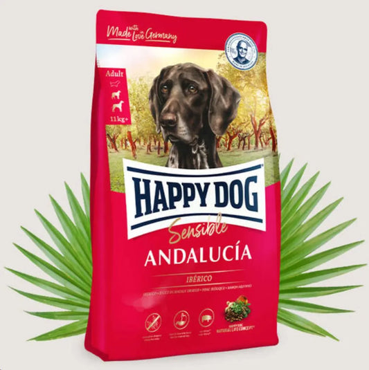 Happy Dog Sensible Andalucía Cerdo Iberico y Arroz