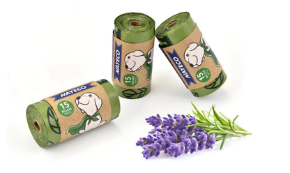 Bolsas Higiénicas Degradable Rollo 15 udes. AROMA LAVANDA