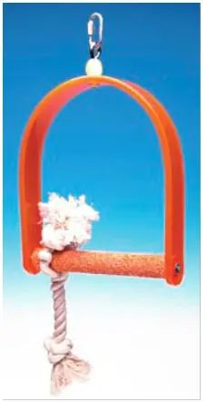 JUGUETE PAJARO COLUMPIO ACRYLIC MEDIANO 26,5CM