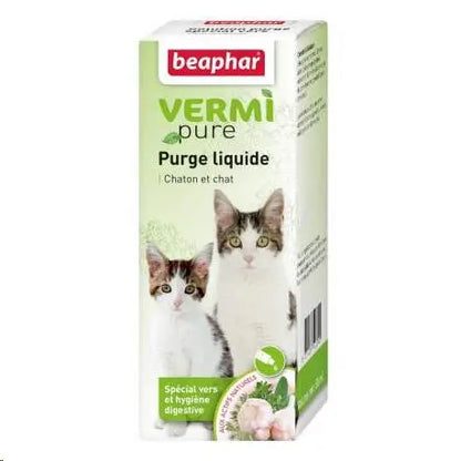 BEAPHAR VERMI PURE ANTIPARASITARIO INTERNO GATO 50ML