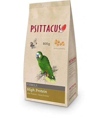 PSITTACUS PIENSO ALTA PROTEINA 800GR