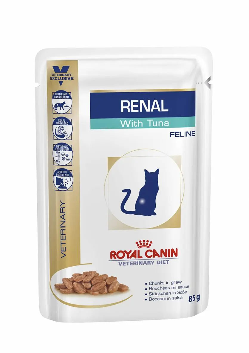 ROYAL CANIN RENAL CON ATUN SOBRE 85GR GATO HUMEDO