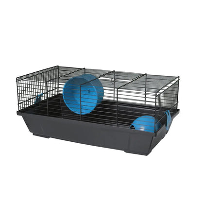 JAULA HAMSTER 917 NEGRA (50,5x28x21 cm)