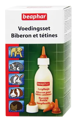 BEAPHAR KIT LACTOL BIBERON + 4 TETINAS + LIMPIADOR