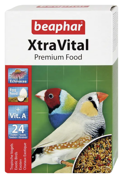 BEAPHAR XTRAVITAL PAJAROS TROPICALES 500 g