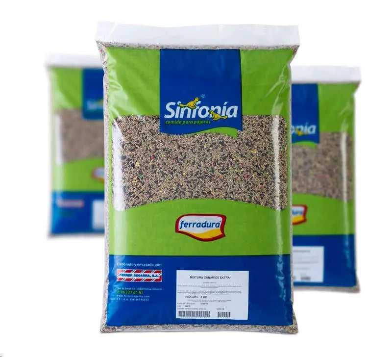 MIXTURA PERIQUITOS SINFONIA BOLSA 5K.
