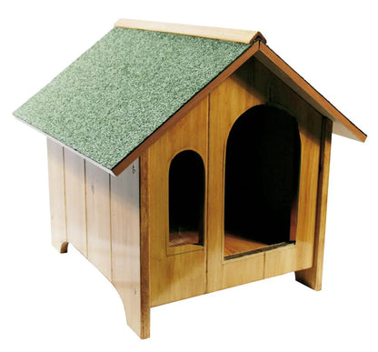 Caseta De Perro Madera Pequeña 44x36x39cm.