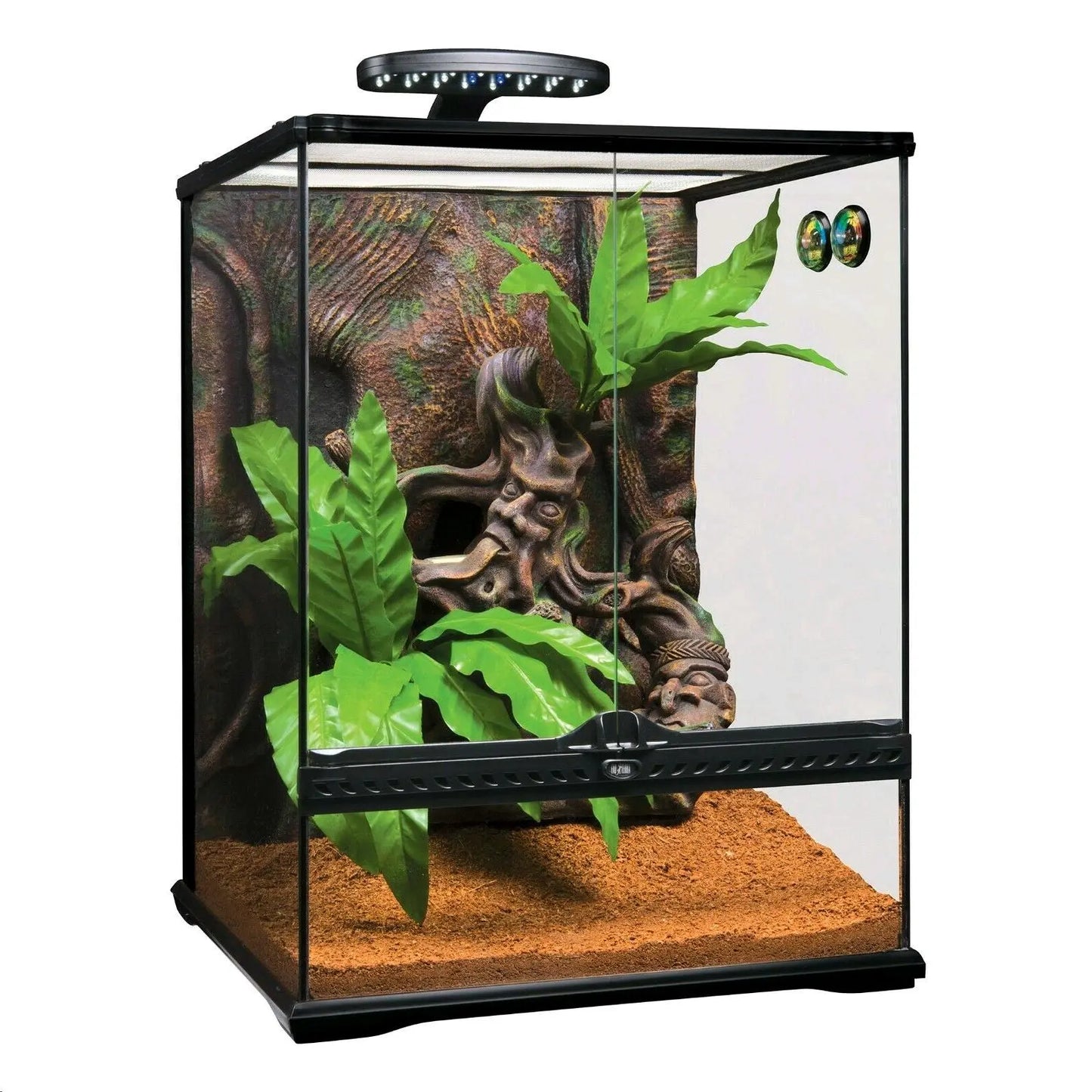 TERRARIO EXO TERRA KIT CRESTA GECKO GDE.45X45X60CM