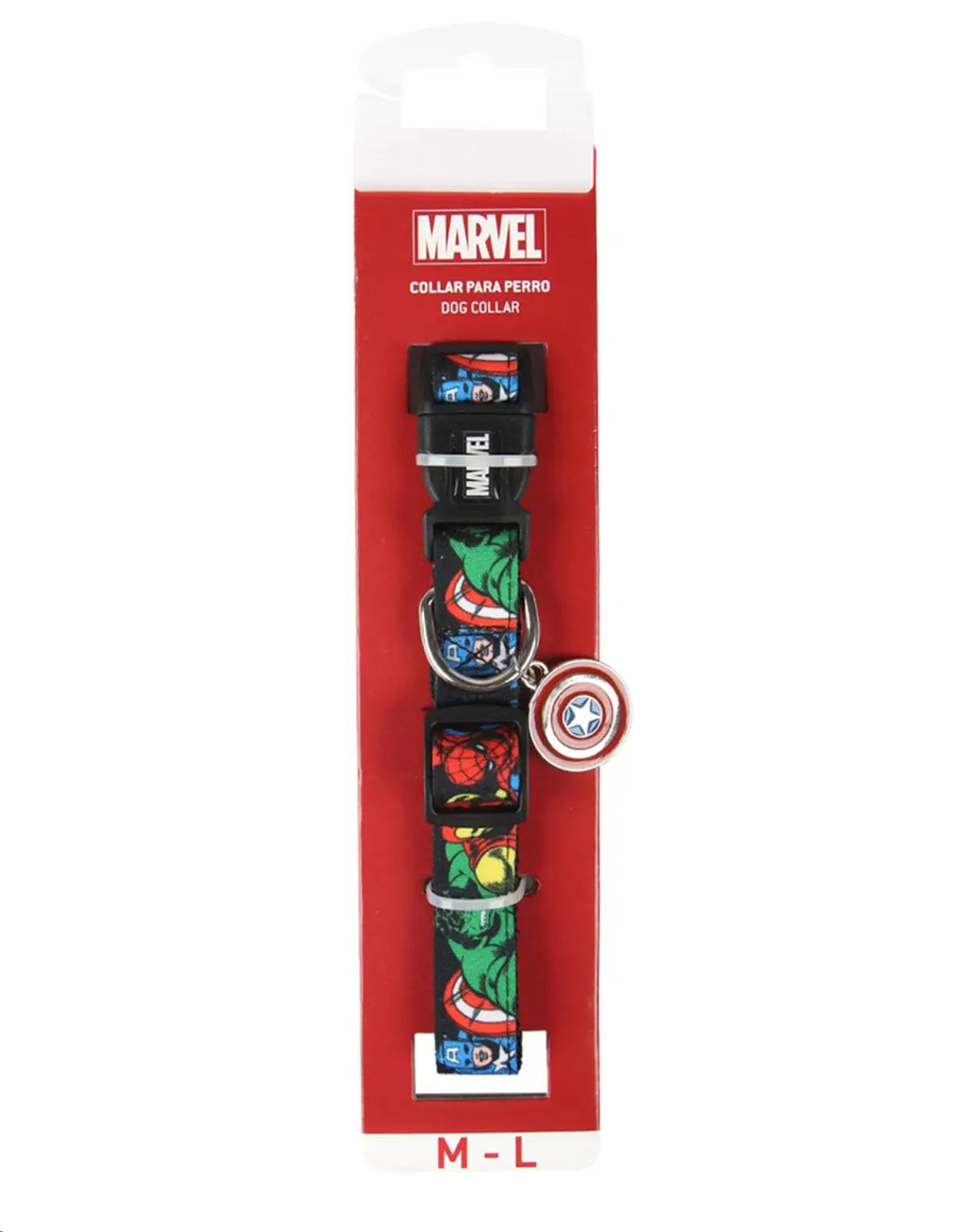 COLLAR PARA PERROS XS-S MARVEL 22-35CM / ANCHO: 15MM