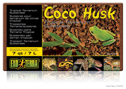 SUSTRATO TERRARIO TROPICAL COCO HUSK(BRICK) EXO TERRA 650g