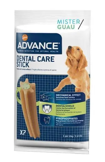 ADVANCE SNACK DENTAL CARE STICK MEDIUM 180GRS