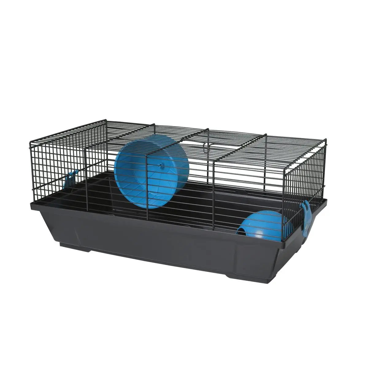 JAULA HAMSTER 917 NEGRA (50,5x28x21 cm)