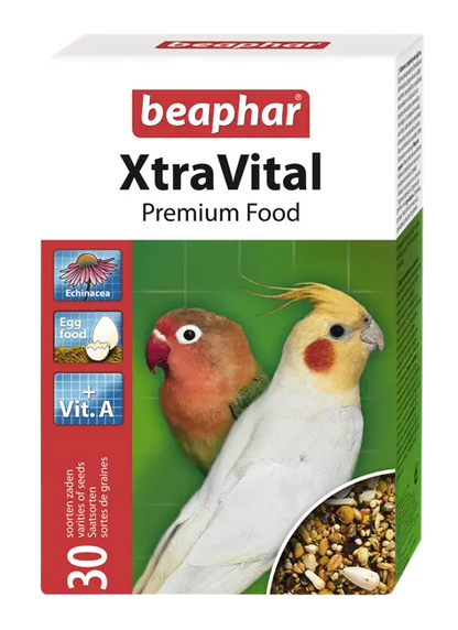 BEAPHAR XTRAVITAL GRANDES PERIQUITOS/COTORRAS 500g