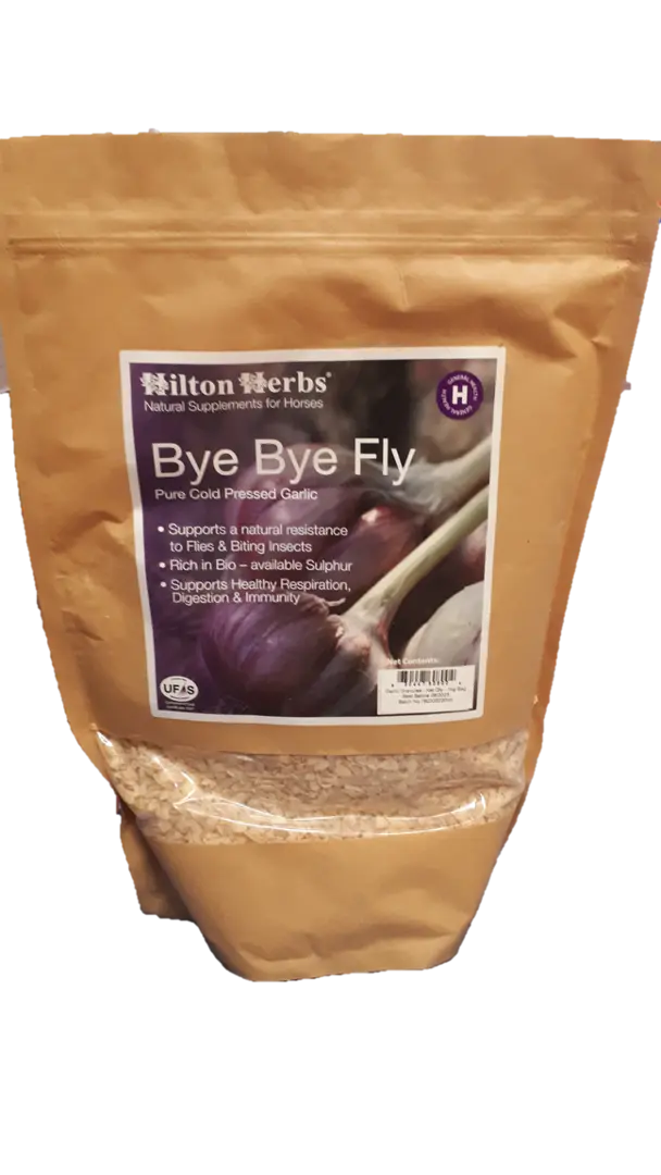 AJO PURO DESHIDRATADO Bye Bye Fly Garlic Granules Hilton Herbs 1 Kg