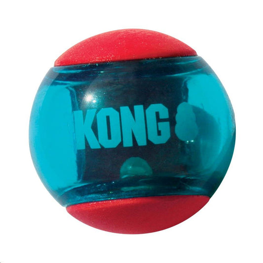 KONG juguete perro squeezz action red large