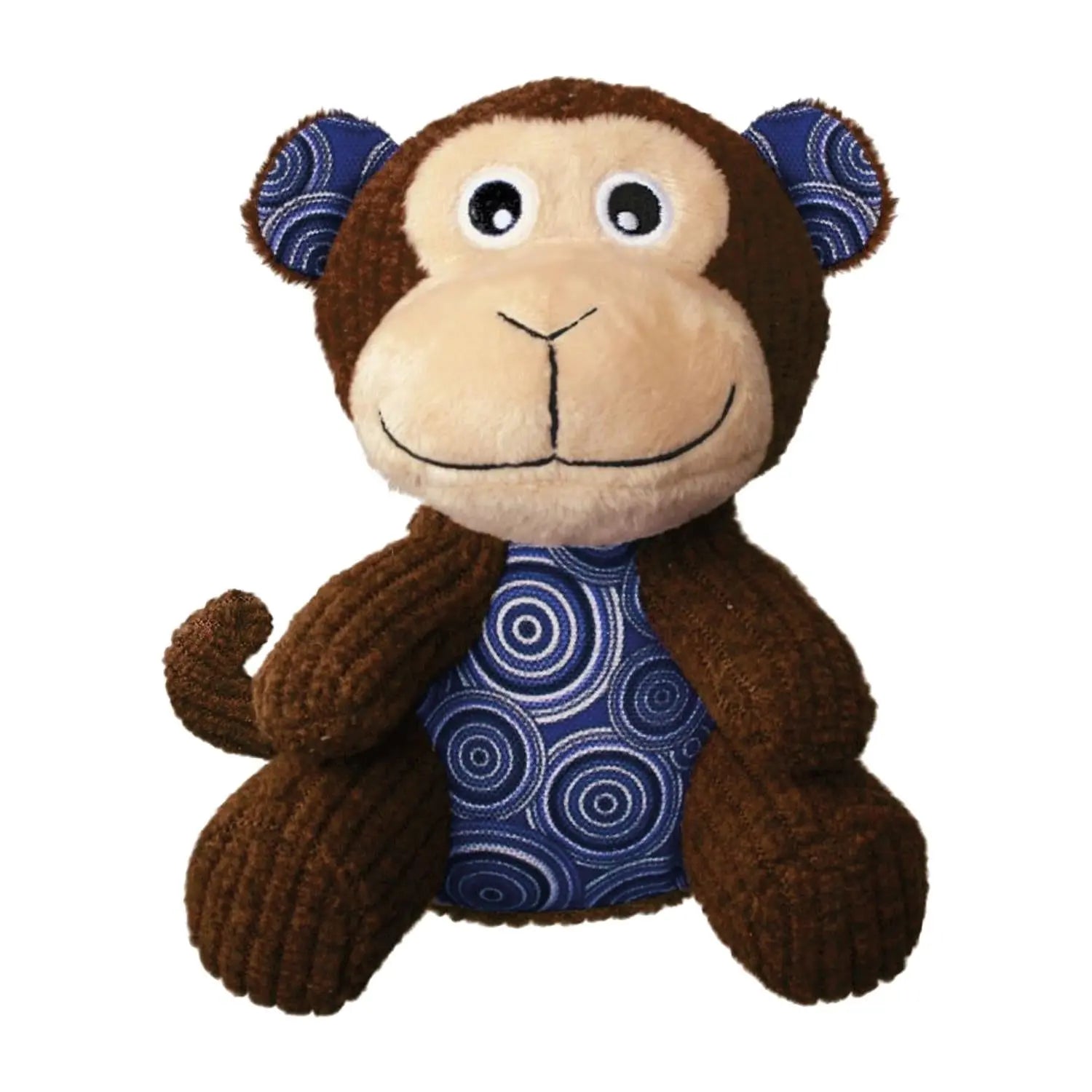 KONG juguete perro peluche mono patches cordz