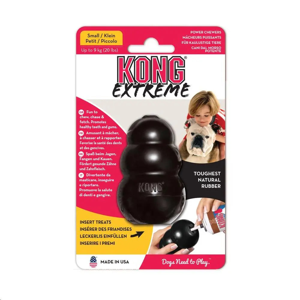 KONG juguete perro extreme negro