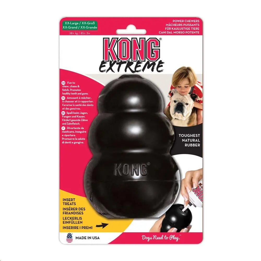 KONG juguete perro extreme negro