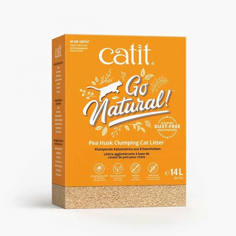 CATIT GO ARENA NATURAL GUISANTE VAINILLA 14L 5,6K