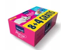 VITAKRAFT CAT POESIE MOUSSE 85GR SALMON PACK 8+4 LATAS