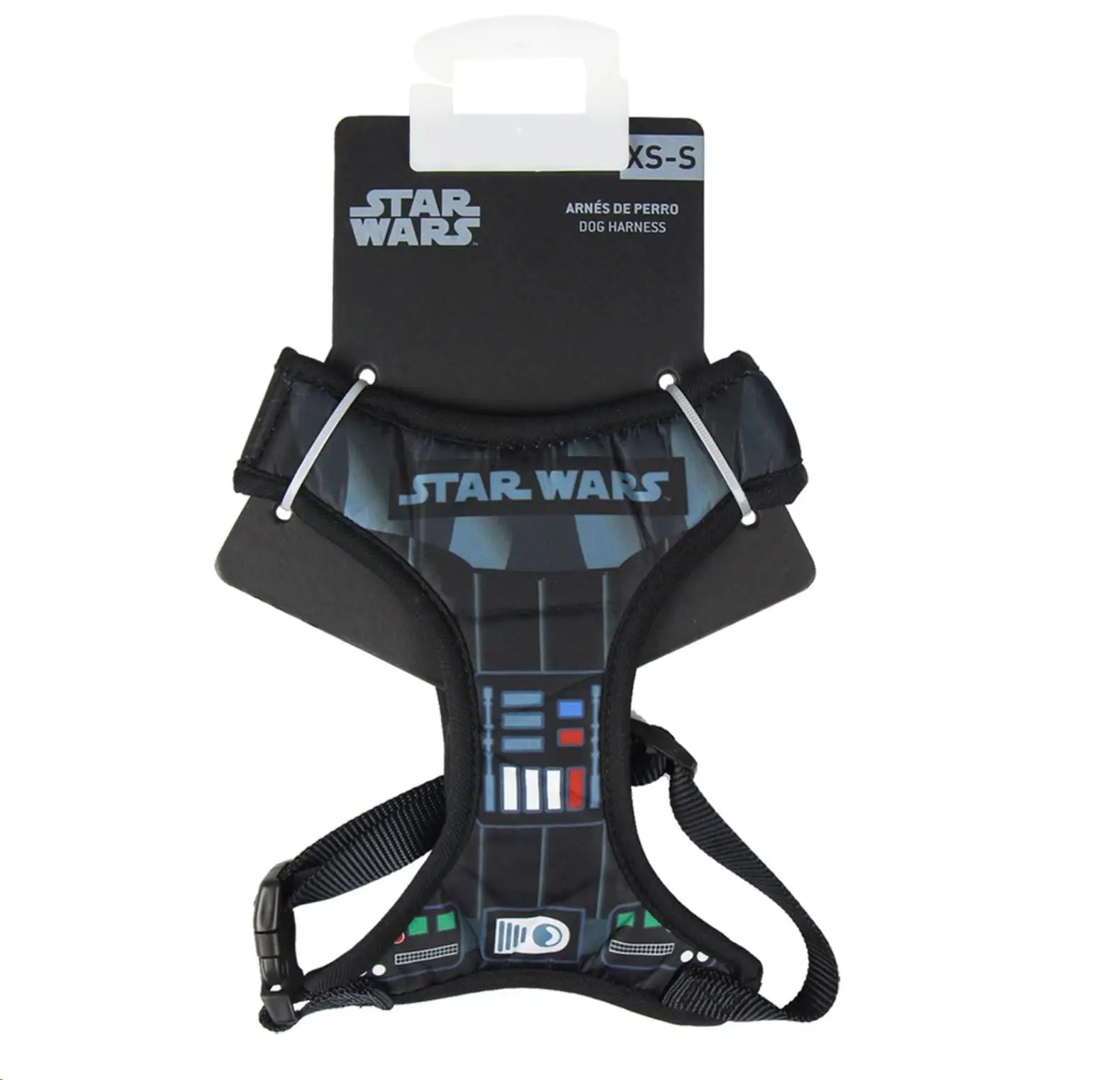 ARNÉS PARA PERROS S-M STAR WARS DARTH VADER CUELLO 40CM PECHO 40-59CM