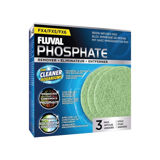 Fluval FX4/6 Almohadilla Elimina Fosfato,3pcs