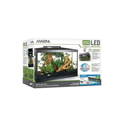 ACUARIO MARINA LED 20G KIT 75L. (61,4x32,2x41.9CM)