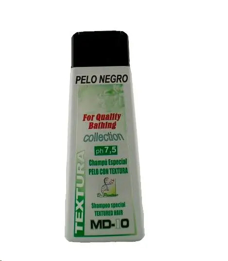 CHAMPU PERRO 300ML PELO NEGRO TEXTURA MD10