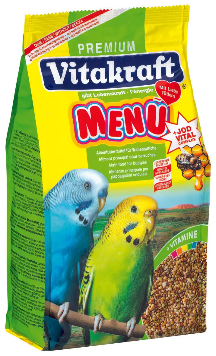 VITAKRAFT MENU PERIQUITOS 500 GRS.