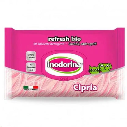 INODORINA TOALLITAS REFRESH BIO 30UDES.