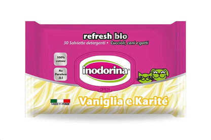 INODORINA TOALLITAS REFRESH BIO 30UDES.