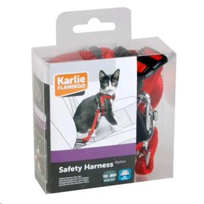 FLAMINGO ARNES SEGURIDAD COCHE PARA GATOS 44,5-46CMX25MM