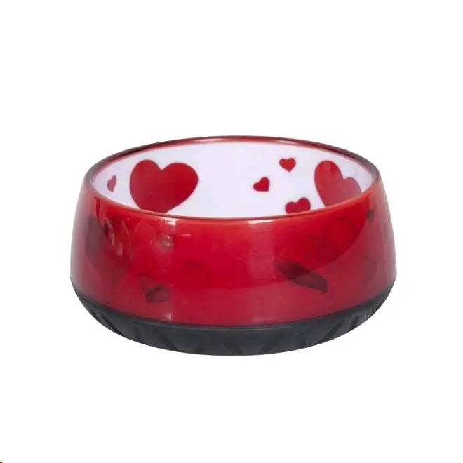 KARLIE COMEDERO PERRO CORAZONES - Todoanimal.es