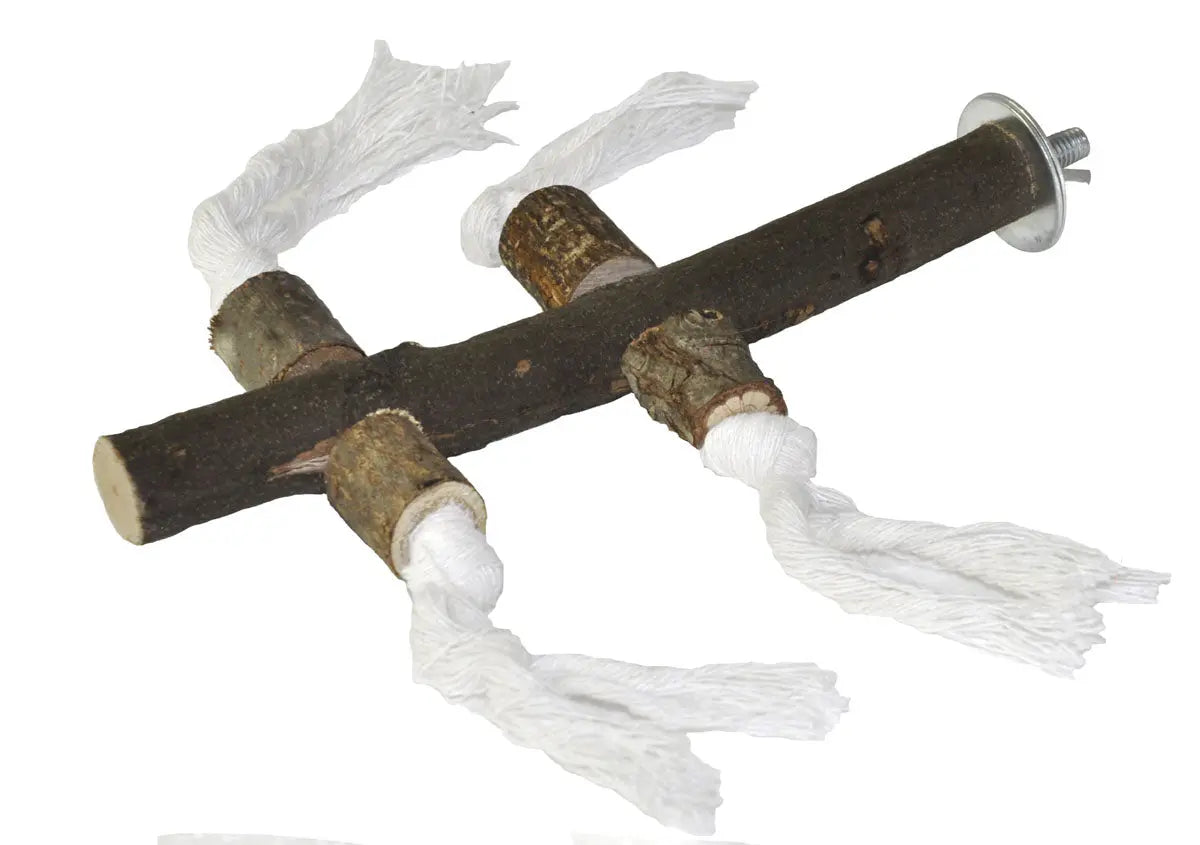 JUGUETE PARA PAJARO NATURAL STICK CUERDA