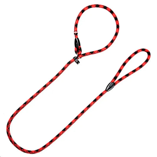 COLLAR-CORREA NYLON 150X0,9CM.ROJO-NEGRO EDUCATIVO ARPPE