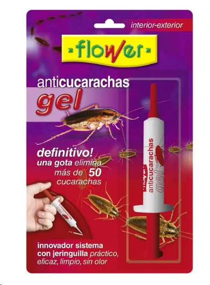 FLOWER FIN CUCARACHAS GEL 10GR