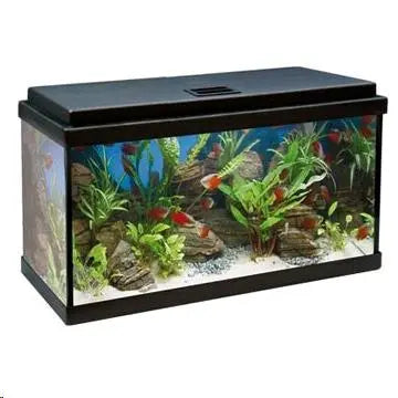 ACUARIO KIT AQUALED 60 L.NEGRO(59,8X30,9X35CM.)