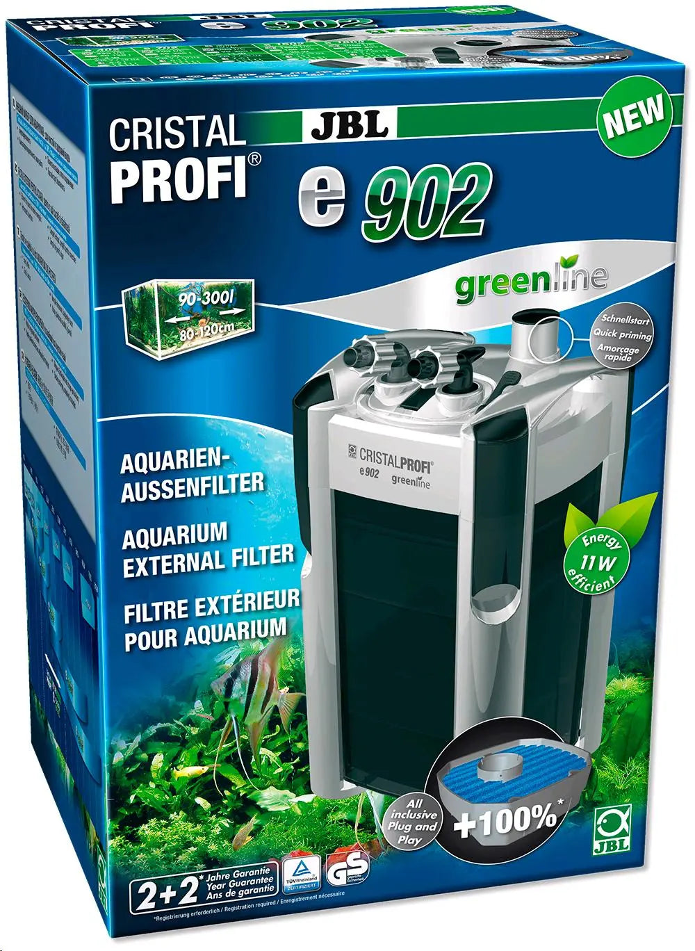 JBL FILTRO EXTERIOR CRISTAL PROFI E 902